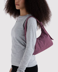 Mini Nylon Shoulder Bag Wild Plum