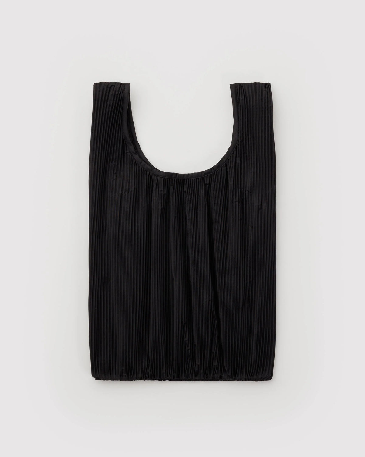 Pleated Baggu Black